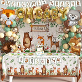 Woodland Animals Baby Shower Decoration Pack Forest Animal Neutral Gen