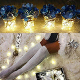 6-Piece Warm White LED Starry String Lights 3.3ft Copper Wire Battery Operated