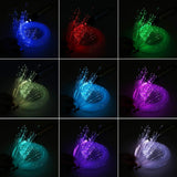 Pmma 50Pcs 0.03In 6.5Ft Plastic Fiber Optic Lights Cable Strands 0.75Mm 2Meter End Glow Fiber Strands Roll For Star Sky Ceiling All Kind Led Light Engine Driver Ceiling Decoration