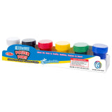 BAZIC Products Poster Paint w/Brush 4.5oz/133ml, 6 Color Non-Toxic Kids Liquid Paint, for Hobby Fun Art Supplies Crafts Vibrant Coloring Painting, 1-Pack