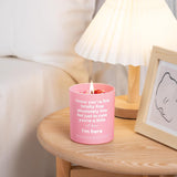 Get Well Gifts For Women, Thinking Of You Candle 10Oz, Encouragement Cheer Up Gift, Breast Cancer Sympathy Grief Miscarriage Gifts For Woman, I’M Here Soy Wax Scented Candle