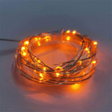 4 Pack Battery Operated Dewdrop Led Lights,Indoor Mini Fairy Lights With Timer Function,For Wedding Home Parties Christm