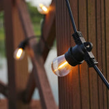 15 Pack Shatterproof LED String Light Bulbs E26 Base Waterproof 2200K Warm White