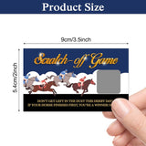 50 Pack Horse Race Scratch Off Cards, Kentucky Horse Derby Scratch Game For Birthday Party, Kentucky Derby Themed Party Supplies, Racing Raffle Tickets Lottery Game For Baby Shower Group Game