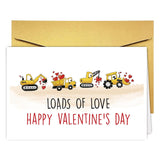 Funny Valentine'S Day Card For Kids, Son Daughter Valentines Day Card, Girls Boys Valentine Day Card Gift From Dad Mom Parent, Cute Valentines Day Card Gift For Grandson Granddaughter