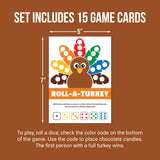 15 Decorate A Candy Turkey Kids Family Thanksgiving Table Activity Easy & Fun Children Friendsgiving Church Fall Classroom Party Cards
