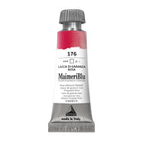 MaimeriBlu 12ml Single-Pigment Watercolor Paint - Rose (Alizarin) Madder PR187 Professional Watercolor Paint - Lightfast and Transparent Watercolor Paint Tube for Artists