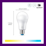 Matter Smart LED Light Bulb 60W Equivalent Tunable White Wi-Fi 6 Pack