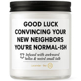 Housewarming Gifts New Home–9Oz Lavender Candle, Cozy Aromatherapy Decor, Gift For Friends, Family & New Homeowners, House Essentials For New Home, New House Essentials By , Neighbors