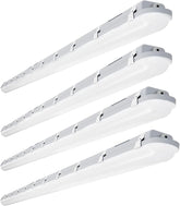8FT LED Vapor Tight Light 120W 100W 80W Tunable 18000LM IP66 Waterproof Shop Light Fixture