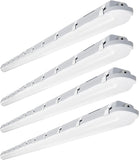 8FT LED Vapor Tight Light 120W 100W 80W Tunable 18000LM IP66 Waterproof Shop Light Fixture