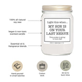 You Nique Designs Daughter In Law Candle 9Oz - Daughter In Law Gifts From Mother In Law - Funny Daughter In Law Candle For Mothers Day & Birthday Gifts For Daughter-In-Law (Lavender & Vanilla)