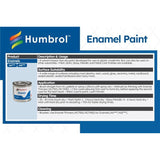 Humbrol DB0224 No 224 Dark Slate Grey Matt Acrylic