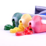 Acrylic Paint Set 6 Colours 75Ml, Semi Matte Finish Perfect For Canvas, Wood, Fabric, Leather, Cardboard, Paper And Crafts