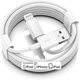 3FT USB A to Lightning CarPlay Cable Fast Charging Cord for iPhone 14 13 12 11 XR XS iPad White