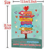 Grandson Valentine'S Card | Funny Valentines Card For Grandson From Grandparent With Printed Message Inside