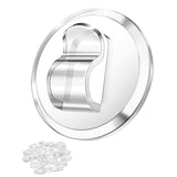 50 Clear Mini Light Clips: Small Hooks With Adhesive Strips For Indoor String Light - Plastic Damage Free Wall Hook For Hanging Tiny Fairy Christmas Light Cable Hangers Decoration Decor (50)