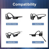 2 Pack Magnetic USB Charging Cable 3.3FT for Shokz OpenRun OpenRun Pro Aeropex OpenComm Headphones