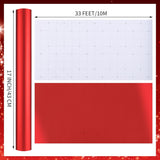 Red Wrapping Paper Roll 17 In X 33 Ft Solid Matte Red Metallic Wrapping Paper For Valentine'S Day Wedding Birthday Anniversaries Holiday