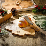 6 Pcs Christmas Tree Cutting Board,Christmas Tree Charcuterie Board For Kitchen,Christmas Tree Shaped Wood Cutting Board,Christmas Wooden Serving Tray,Christmas Decoration Charcuterie Boards