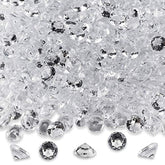 Diamond Table Confetti Party Toy Decorations For Weddings, Bridal Shower, Birthdays, Graduations, Home, And More. 800 Count, 4 Carat/8Mm Jewels