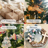 3" Wide Burlap Fabric Craft Ribbon 10 Yards, 01 Tan