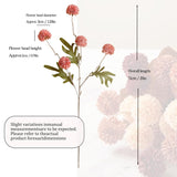 Artificial Hydrangea Flowers Fake Hydrangeas Faux Flowers Bouquet Artificial Plants For Wedding Home Office Decor Excluding Vases-?Autumn White 10 Pcs?