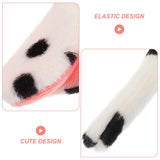 Dog Ears Headband Cartoon Hair Hoop Plush Animal Ear Hair Bands Hair Accessories For Girls Halloween Christmas Cosplay Party Favors Supplies