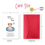 Lovely Dog Mother’S Day Card,Cute Mothers Day Gift Idea For Dog Mother,Happy Mother’S Day From Dog Puppy,Dog Mom Cards Gifts For Women