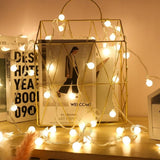Globe Usb String Lights, 20Ft 40 Led Globe Usb Powered Fairy Lights Warm White For Party Birthday Christmas Home Decorat