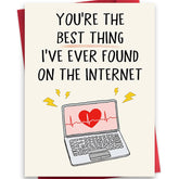 Romantic Valentines Card For Boyfriend,Funny Birthday Cards For Men Husband, Boyfriend Birthday Card, Funny Anniversary Card