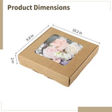 Purple Pink Artificial Flowers Combo Box, Silk Floral Wedding Bouquets Rose With Stem For Diy Wedding Arrangement Bridal Baby Shower Flower Vase Centerpiece Cake Decor