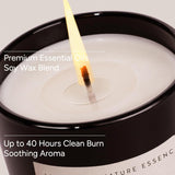 Sympathy Gifts For Loss Of Loved One, No Words Just Hugs Candle - 9Oz Lavender Scented Soy Wax Candle, Memorial, Thinking Of You, Bereavement, Grief, Miscarriage, Get Well Gifts For Women
