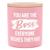 Funny Bosses Gifts For Women - Handmade Candle Lavender Scented, Christmas Birthday Gifts For Bosses Lady Female, Appreciation/Thank You, Farewell Present For Leader, 10Oz