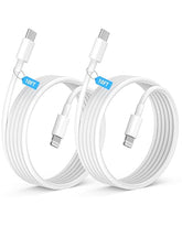 2 Pack 10FT USB C to Lightning Cable MFi Certified Fast Charging iPhone Charger Cord
