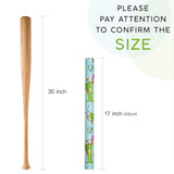 Dinosaur Wrapping Paper Roll - Mini Roll - 17 Inch X 16.5 Feet - Gold Foil Happy Birthday Dinosaur Design For Kids Girls Boys Birthday, Baby Shower