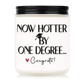 Graduation Gifts For Women, Her- Handmade Lavender Natural Soy Wax Candle (7Oz)- 2026 College, Phd, Masters Degree Graduation Gifts For Him