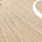 Rustic Burlap Welcome Home Banner: Heart Garland Party Decor