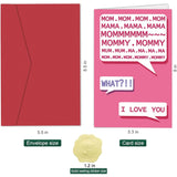 Funny Birthday Card For Mom, Mom Birthday Card For Mother Wife Her, Thank You Card For Grandma Stepmom, Cute Greeting Card For Parents, Mother'S Day Card From Kids
