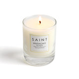 Anthony Of Padua Scented Votive Candle With Prayer And Prayer Coin, Of Finding Love And Lost Articles, Soy Coconut Aromatherapy Candle With 15 Hour Burn Time