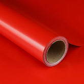Red Wrapping Paper Roll For Christmas, Birthday, Wedding, Holiday, All Occasion - Solid Color Pearly Red Gift Wrap Paper, 17.4 Inch