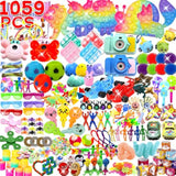 1000+ Pcs Party Favors For Kids, Fidget Toys Pack, Birthday Gift,Christmas Stocking Stuffers,Christmas Gift,Treasure Box, Goodie Bag Stuffers, Carnival Prizes,Pinata Filler Sensory Toy For Classroom