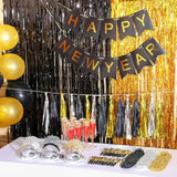 188 Pc 2026 New Year Party Supplies with Balloons Headbands and Decor