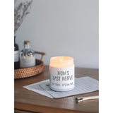Mothers Day Gifts For Mom From Daughter And Son, Moms Last Nerve Candle, Cool Best Mom Gifts Ideas, Birthday & Mothers Day & Thanksgiving & Christmas Gift For Moms - Lavender Scented Candle