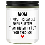 Funny Christmas Gifts For Mom Mother In Law Gifts For Women Who Have Everything, Holiday Presents Christmas Gift For Mom From Daughter Or Son, Unique Holiday Gift For Moms 2025, 100% Soy Wax Candle
