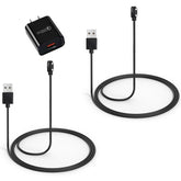 2-Pack Dog Bark Collar Charger for FAFAFROG Training Collar, Magnetic USB Charging Cable with Power Adapter