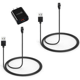 2-Pack Dog Bark Collar Charger for FAFAFROG Training Collar, Magnetic USB Charging Cable with Power Adapter