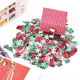 1.6 Ounce Christmas Confetti Glitter Xmas Tress Snowflake Metallic Sequins Table Scatter For For Christmas Party Decoration