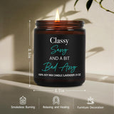 Best Friend Candle Gifts For Women Men, Classy Sassy And A Bit Bad Assy, Friends Birthday Christmas Gifts For Who Have Everything, Her, Him, Retirement, Coworkers, Best Friend, Boss-31