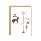Birthday Card For Boss, Funny Card For Manager, Birthday Gifts For Boss, Gifts From Employee, Supervisor Gift, (Unicorn Dancing)